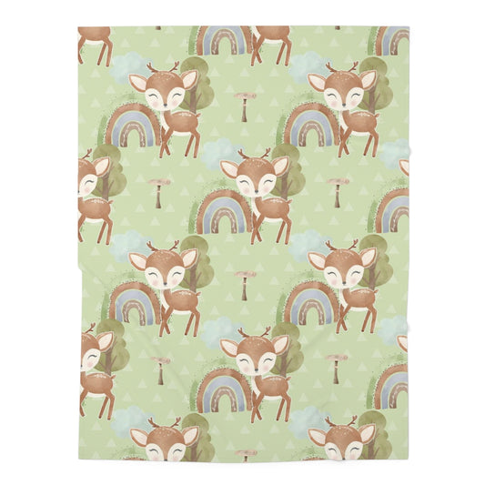 Baby Swaddle Blanket-deer